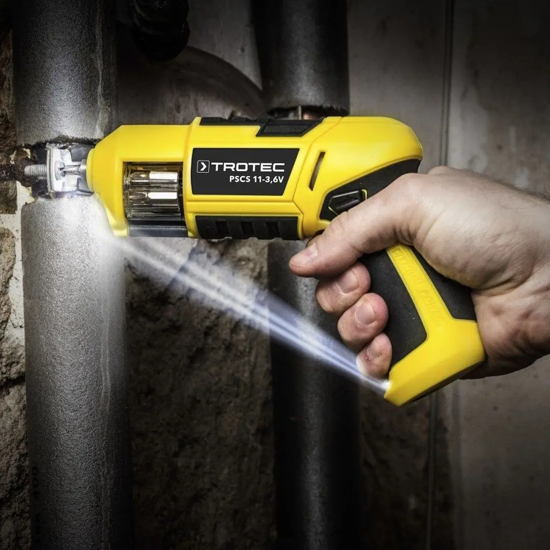 Аккумуляторная отвертка Trotec PSCS 11-3.6V