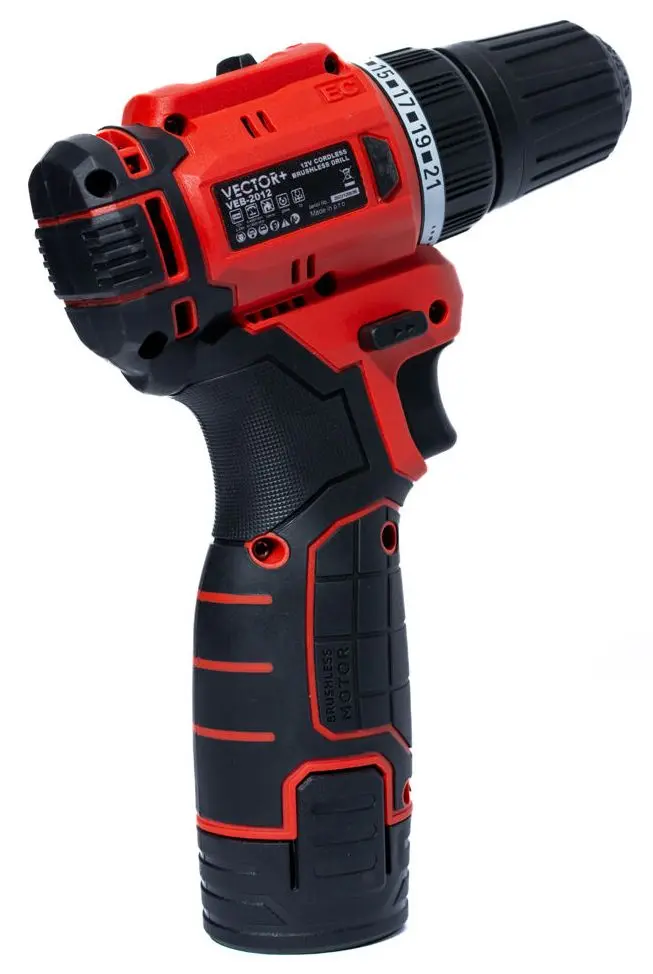 Аккумуляторный шуруповерт Vector+ VEB2012