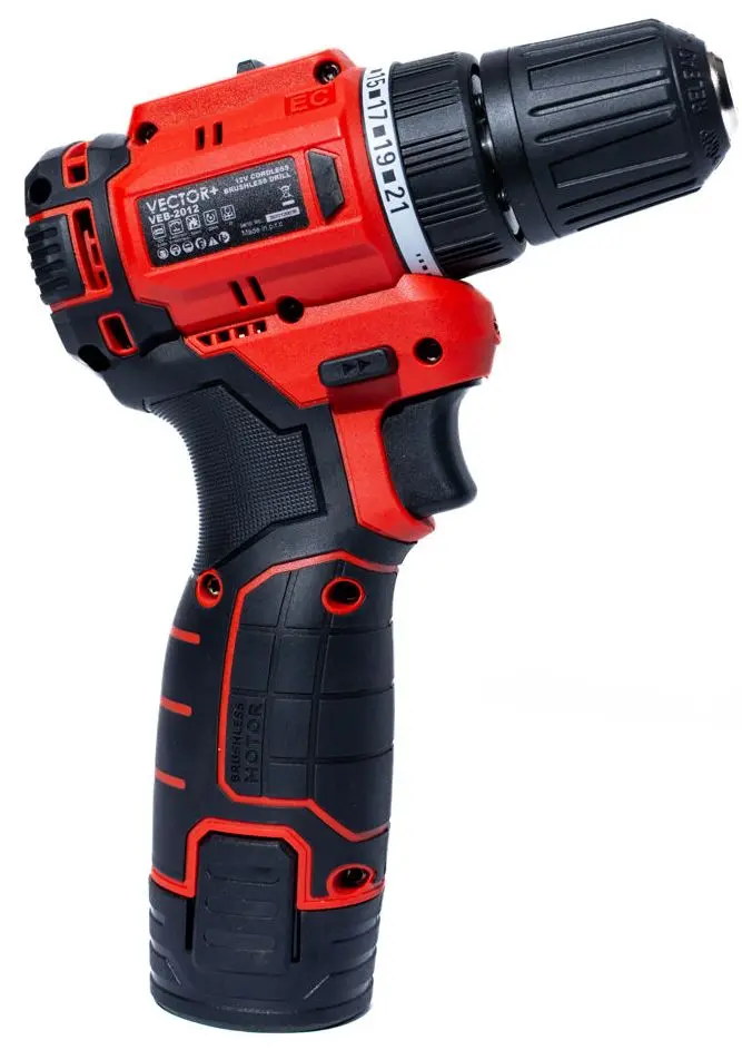 Аккумуляторный шуруповерт Vector+ VEB2012