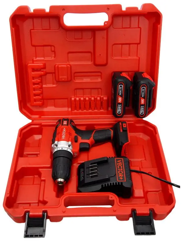 Шуруповерт аккумуляторный Vector+ VEB2020