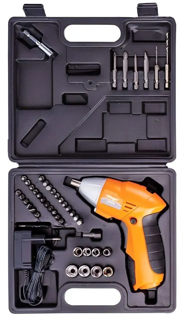 Surubelnita cu acumulator Villager VLN SDL 1.0 Prime Set (Orange/Black)