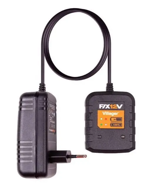 Masina insurubat cu acumulator Villager VLN 3412-2BSC (Black/Orange)