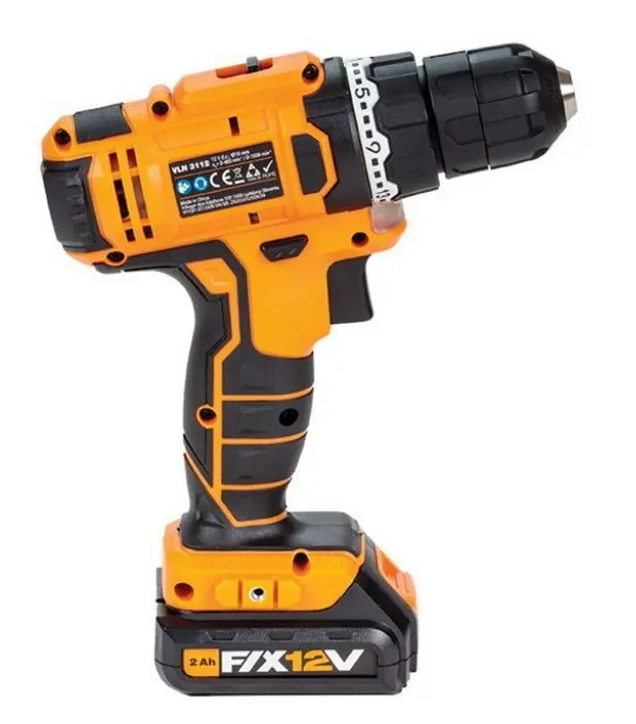 Masina insurubat cu acumulator Villager VLN 3112-1BCB (Black/Orange)