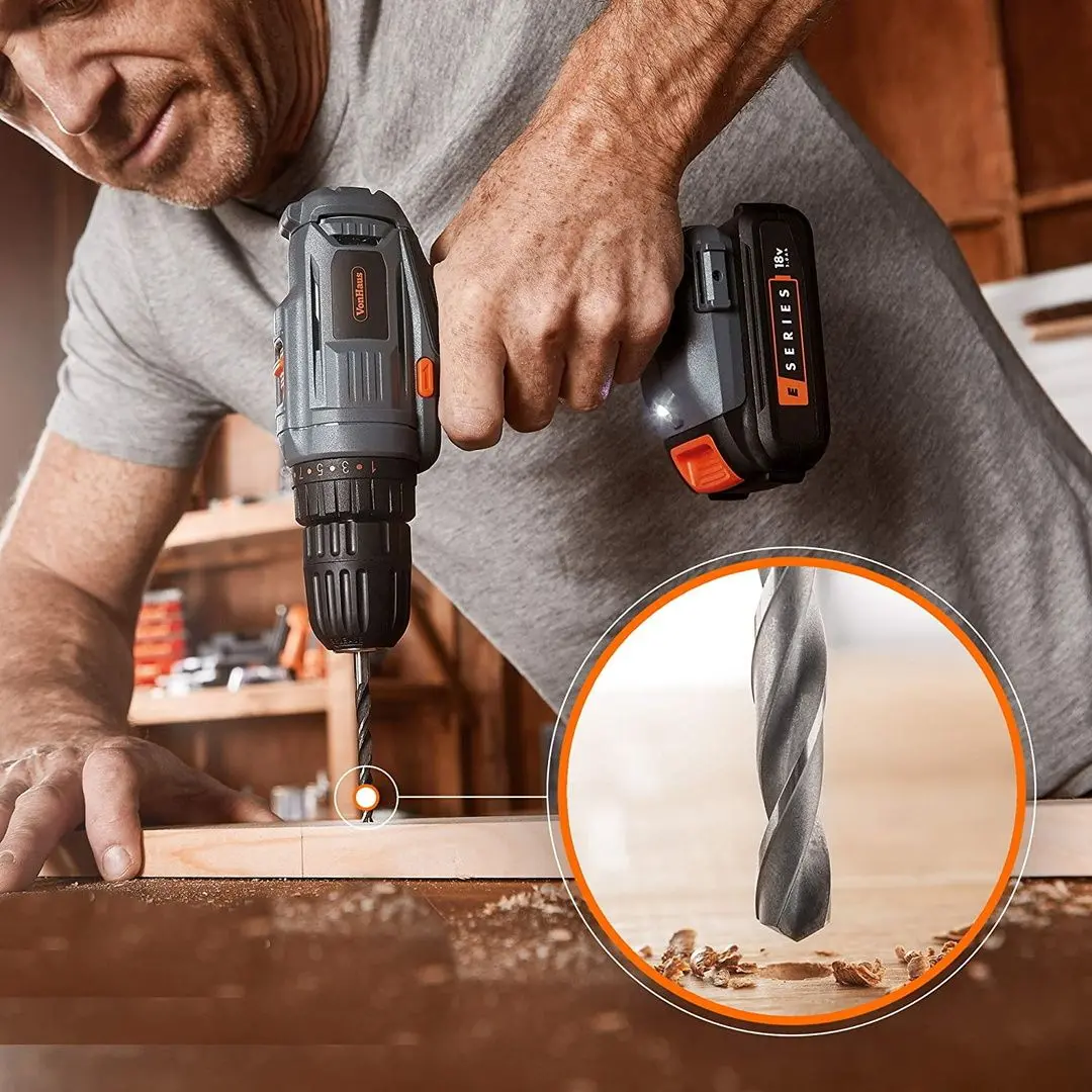 Masina de gaurit si insurubat cu acumulator VonHaus E-Series 3500166