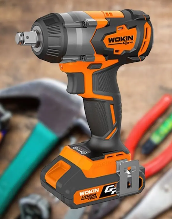 Аккумуляторный ударный гайковерт Wokin 620335 - 3