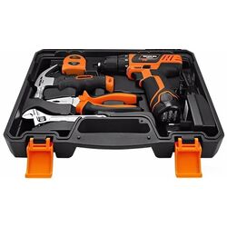 Набор шуруповерт + ручные инструменты Wokin 156910 Thumb