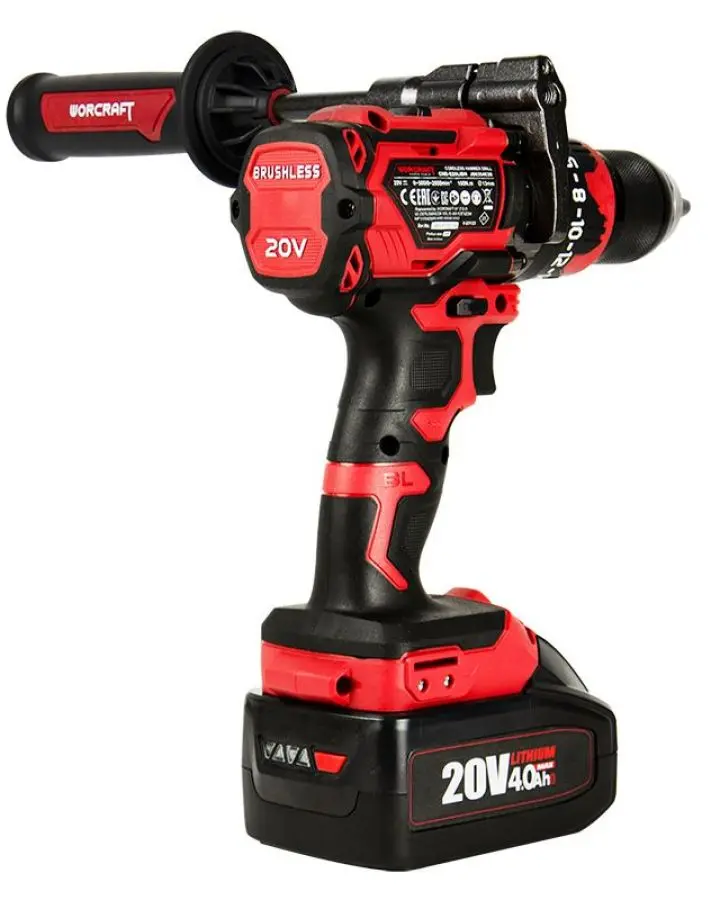 Аккумуляторный шуруповерт Worcraft XCUBE004