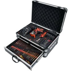 Masina de gaurit si insurubat cu acumulator si percutie Yato YT-44250 Kit