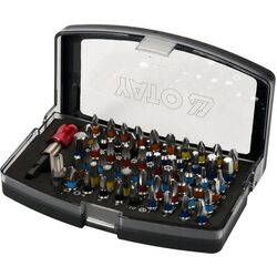 Masina de gaurit si insurubat cu acumulator si percutie Yato YT-44250 Kit Thumb