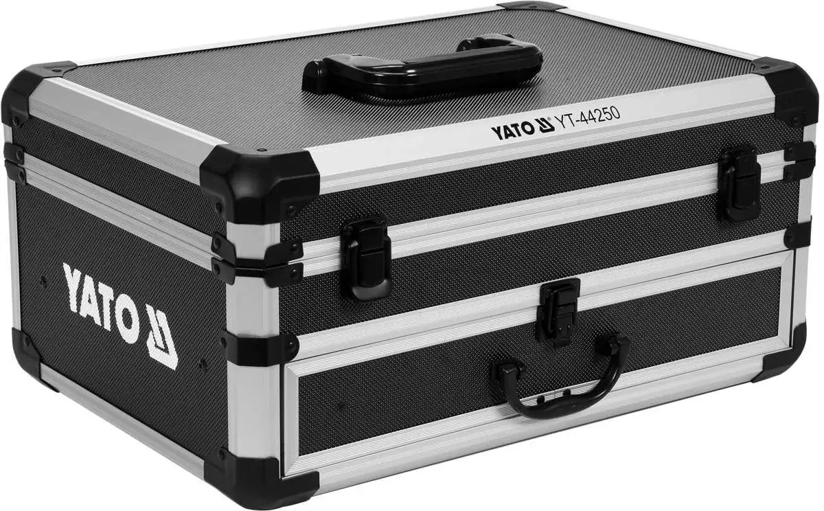 Masina de gaurit si insurubat cu acumulator si percutie Yato YT-44250 Kit