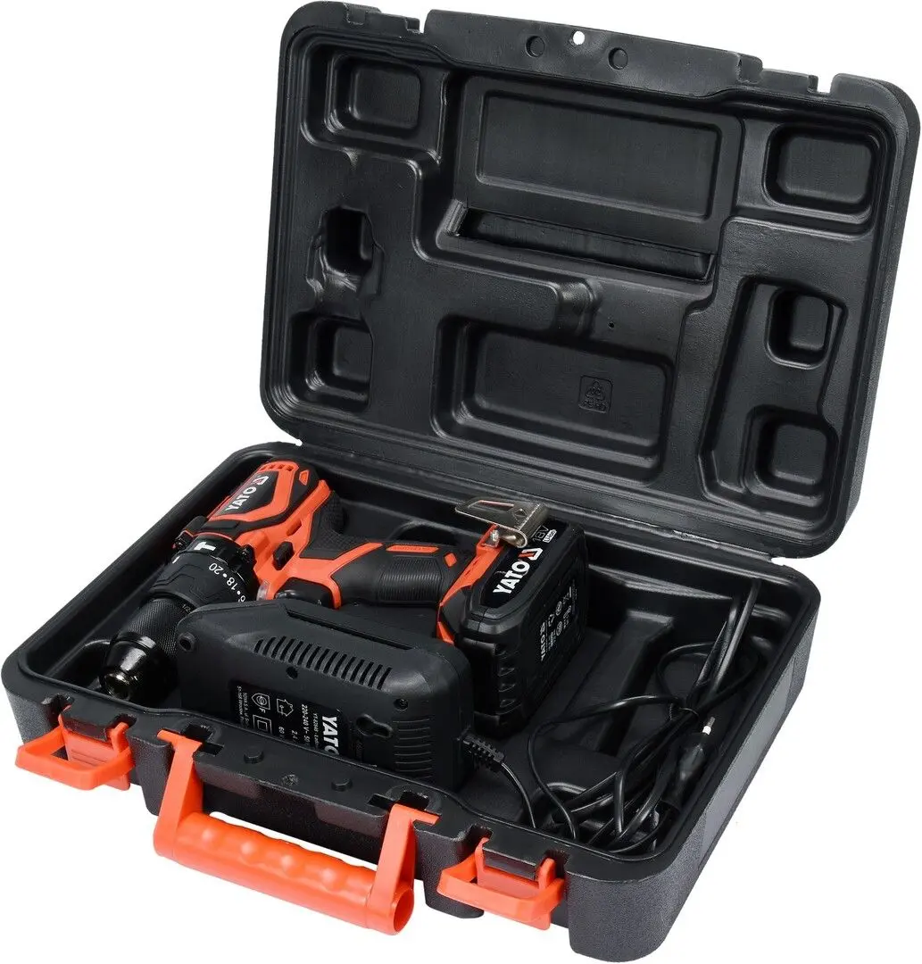 Дрель-шуруповерт аккумуляторная Yato YT-82796