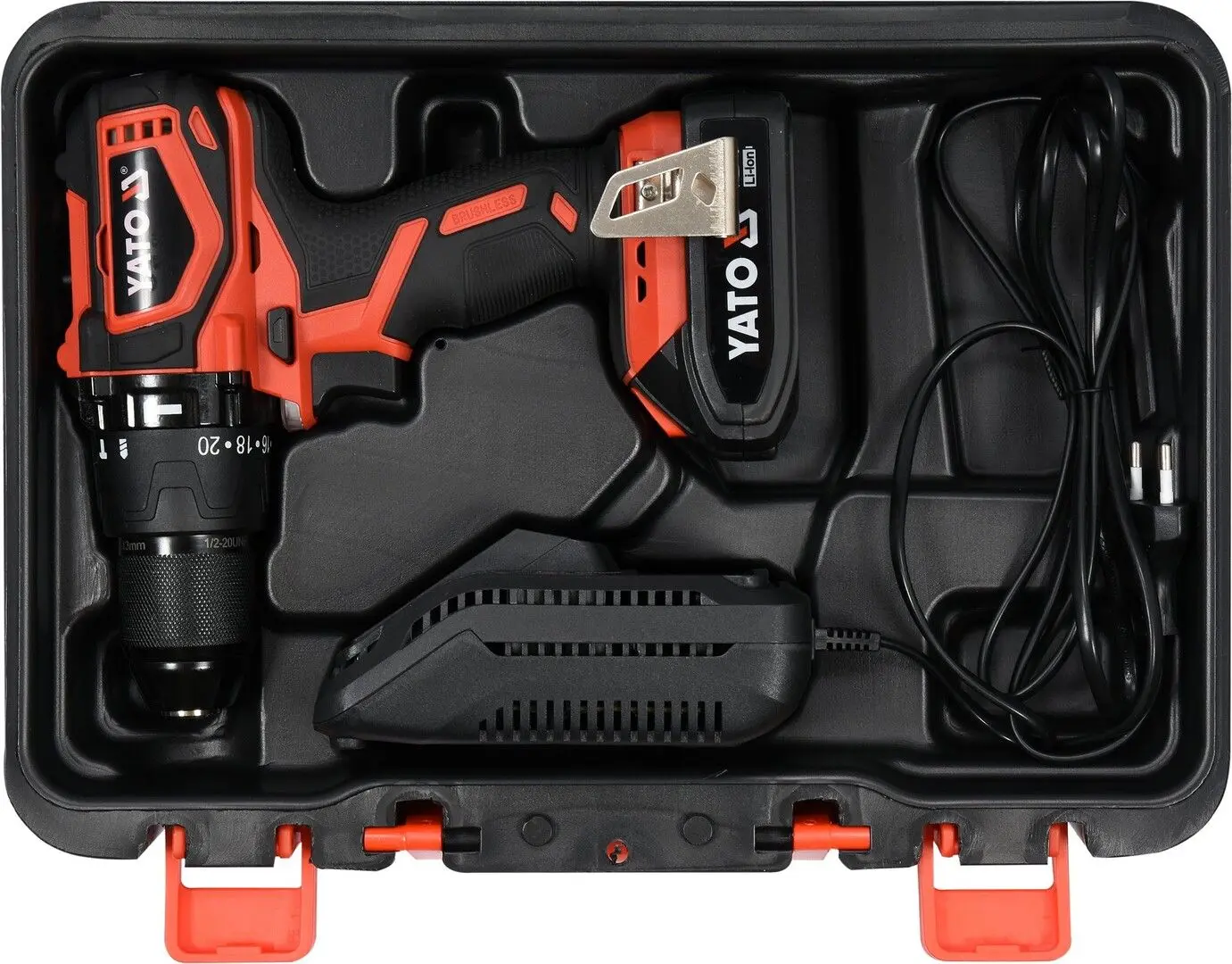 Дрель-шуруповерт аккумуляторная Yato YT-82796