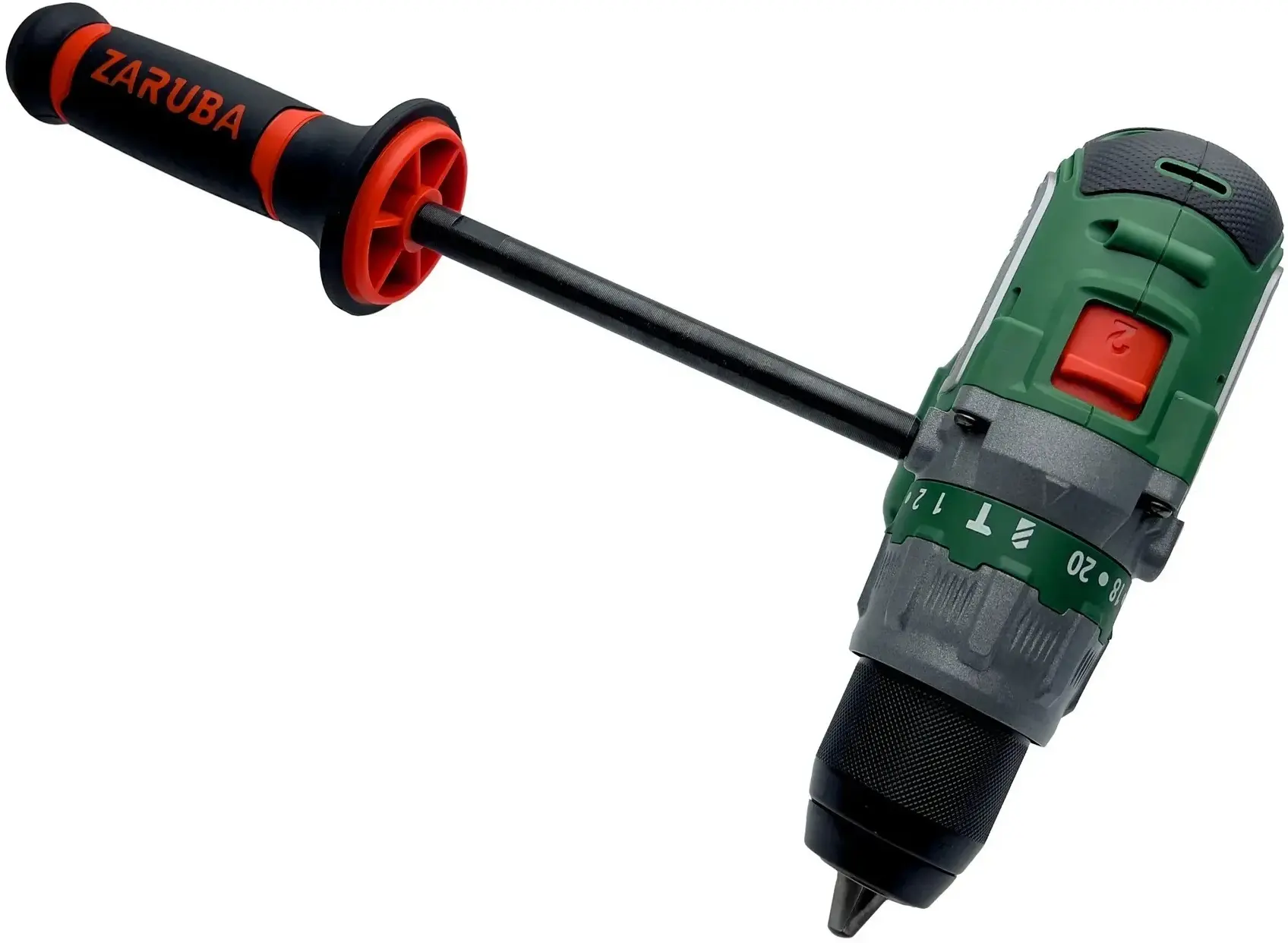 Masina de insurubat cu impact si acumulator Zaruba ZB3340 (Green/Black)