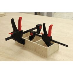 Clema pentru timplarie Kraft&Dele KD1070 (Black) Thumb