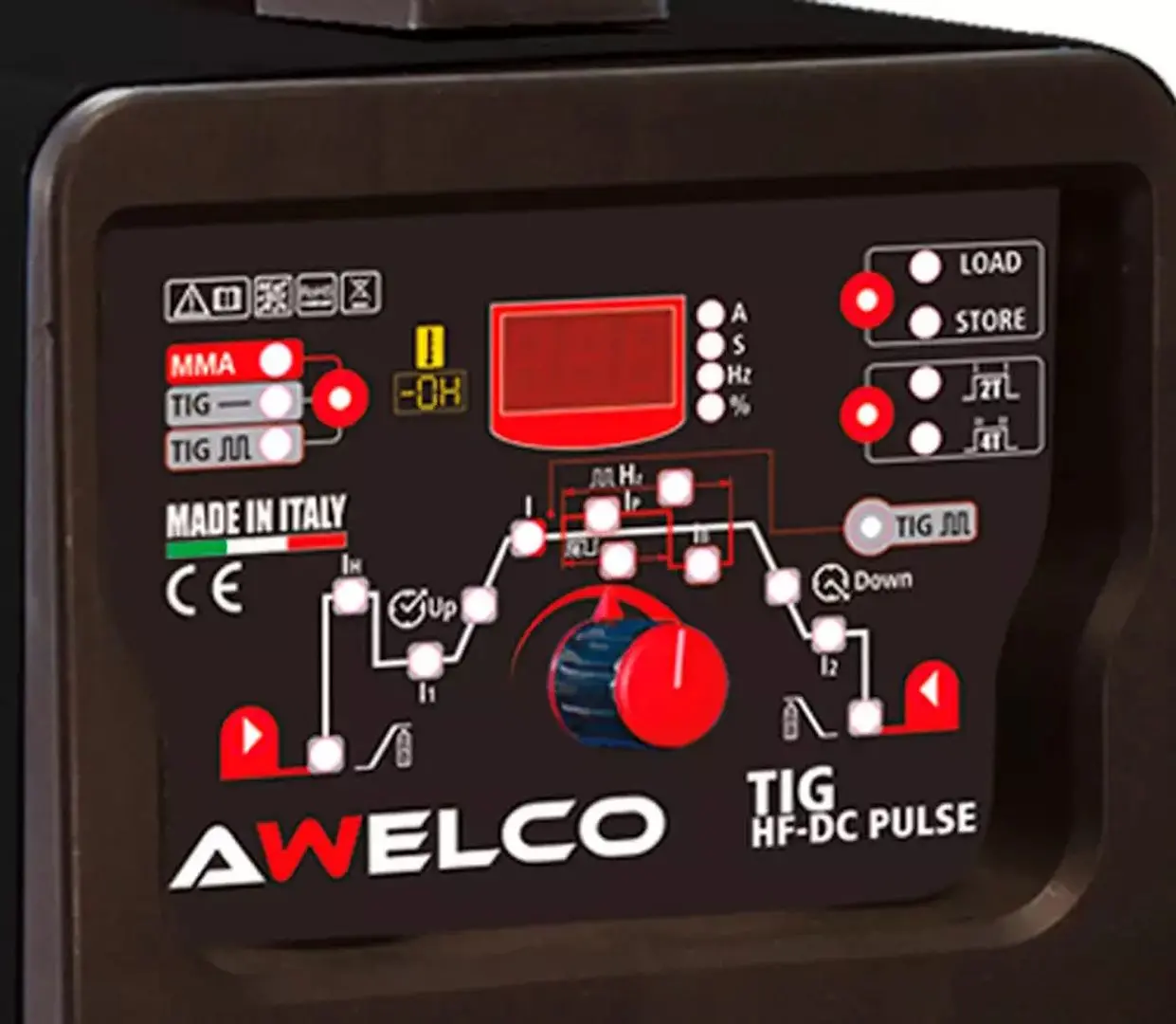 Aparat de sudat cu invertor Awelco TIG 200 I HF-DC Pulse
