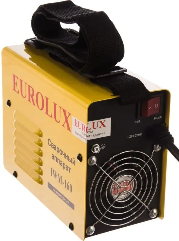 Aparat de sudat cu invertor Eurolux IWM-160 (Yellow/Black)
