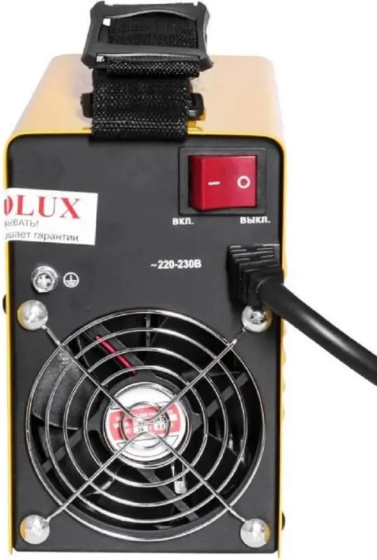 Aparat de sudat cu invertor Eurolux IWM-160 (Yellow/Black)