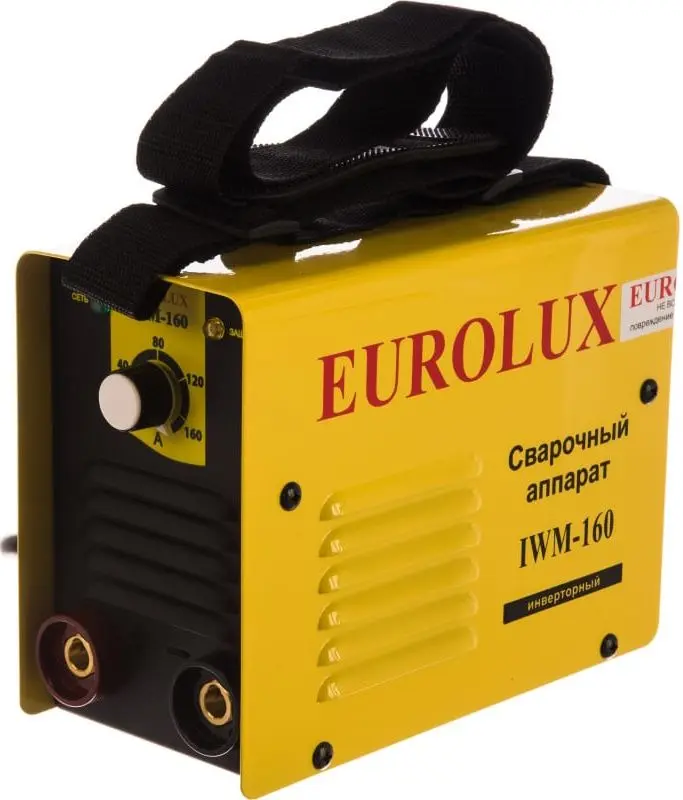 Aparat de sudat cu invertor Eurolux IWM-160 (Yellow/Black)