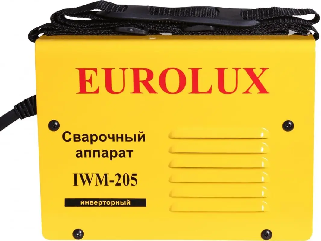 Aparat de sudat cu invertor Eurolux IWM-205 (Yellow/Black)