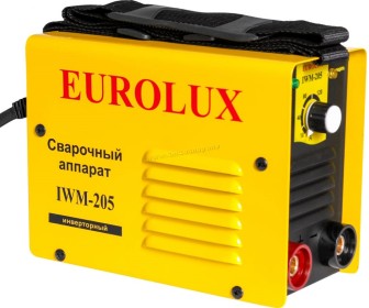 Инверторный сварочный аппарат Eurolux IWM-205 (Yellow/Black)