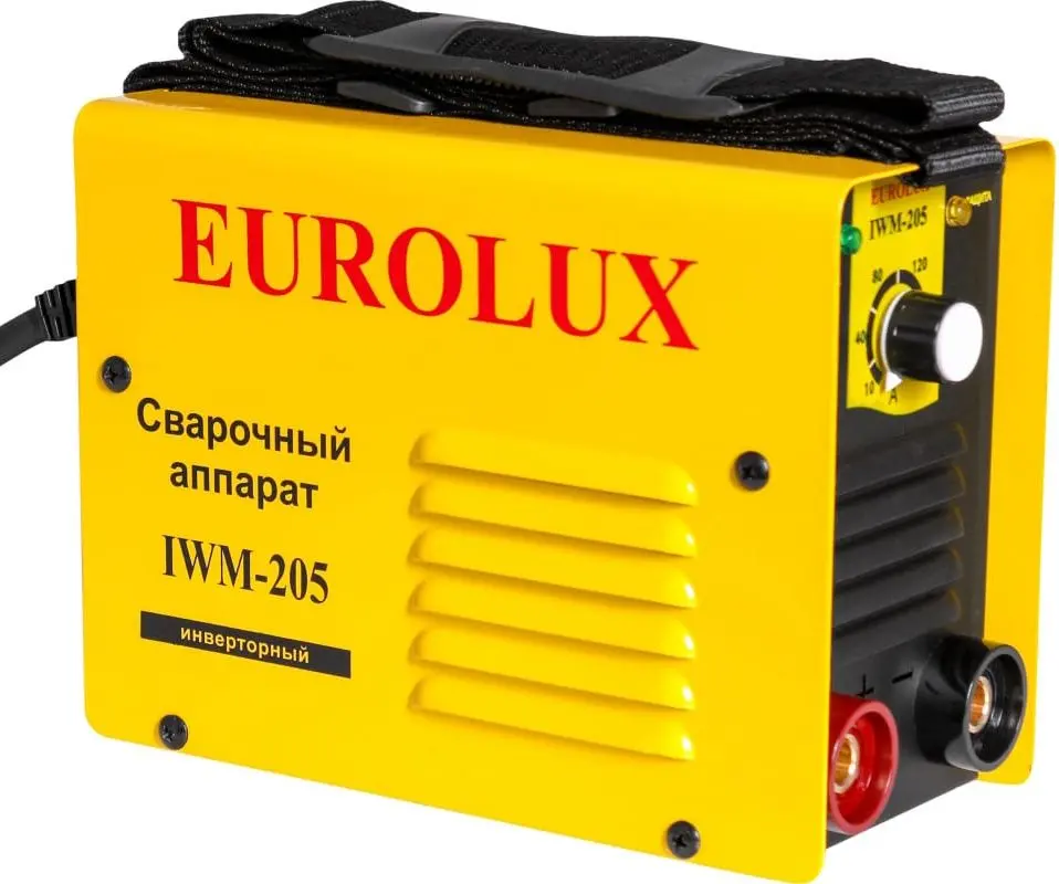Aparat de sudat cu invertor Eurolux IWM-205 (Yellow/Black)