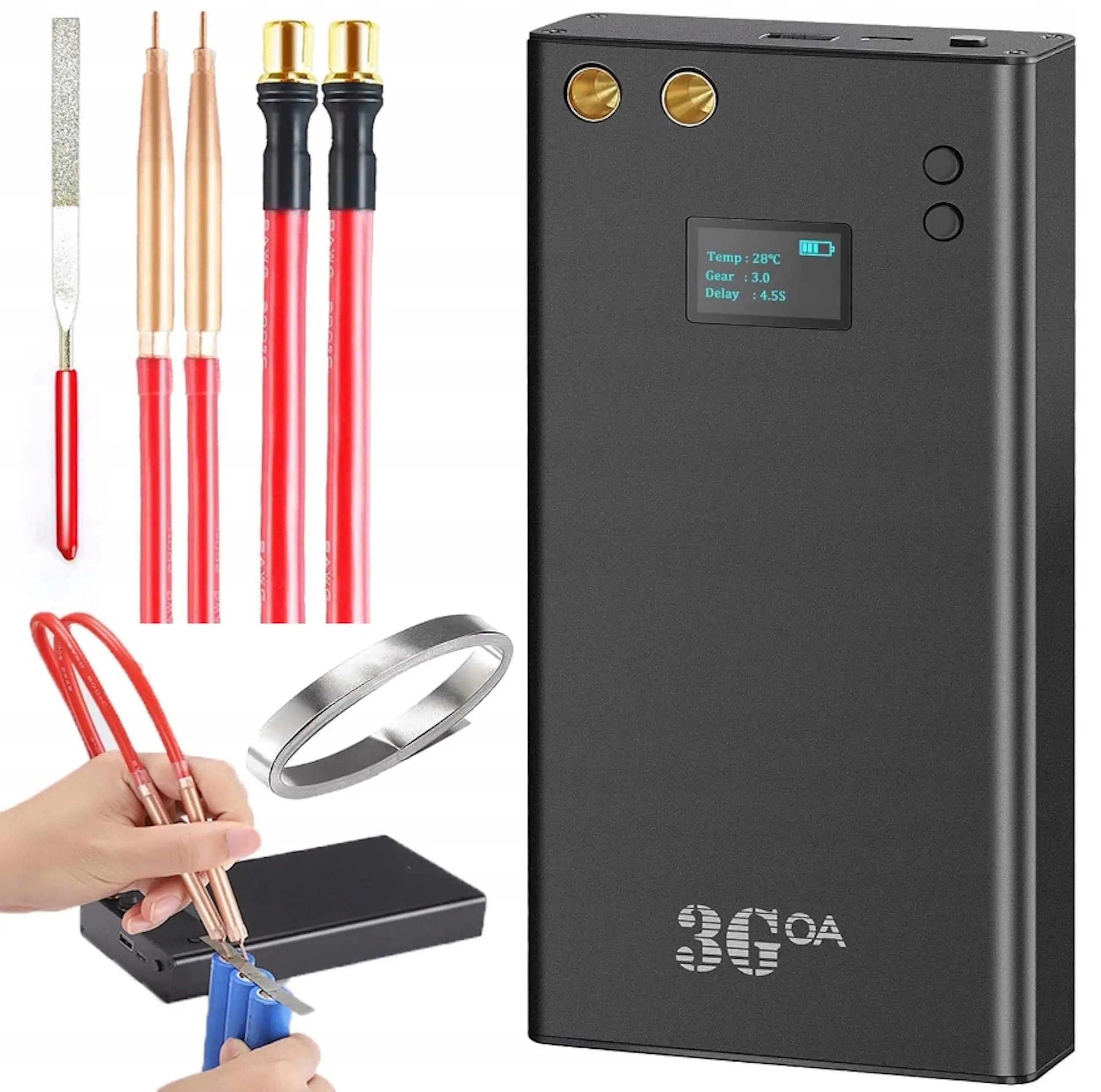 Сварочный аппарат Fnirsi SWM-10 (Black) - 5