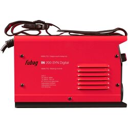 Aparat de sudat cu invertor Fubag IN 200 SYN Digital Thumb