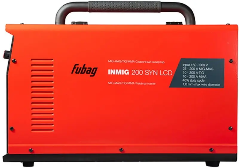 Aparat de sudat semiautomat Fubag INMIG 200 SYN LCD