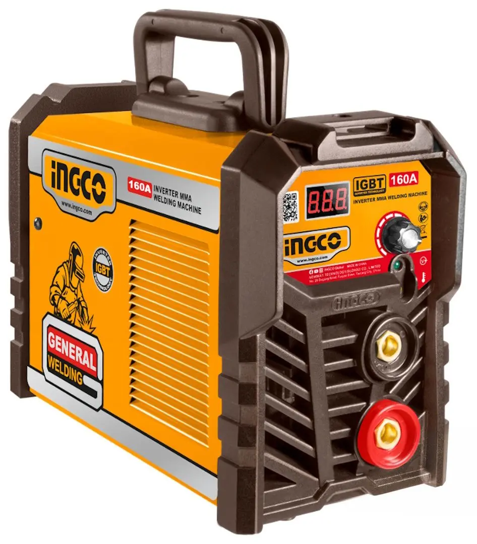 Aparat de sudat cu invertor Ingco ING-MMA16028 (Yellow/Black)