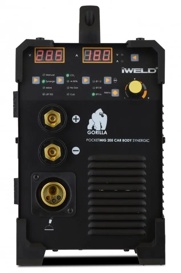 Aparat de sudat Iweld Gorilla PocketMig 205 Car Body Synergic