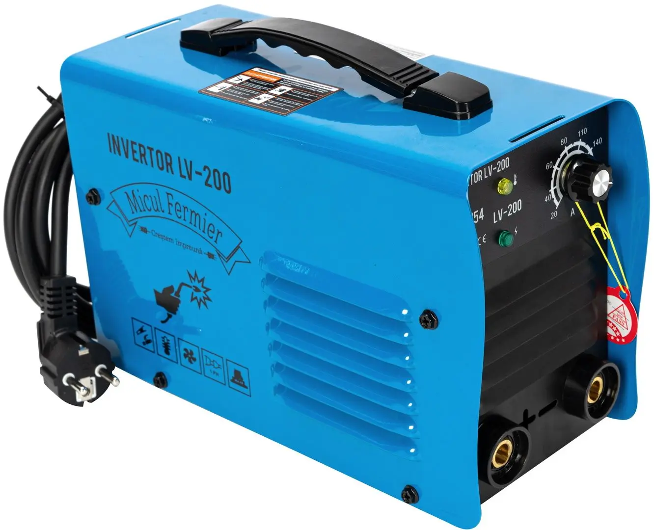 Aparat de sudat cu invertor Micul Fermier LV-200 (Blue)