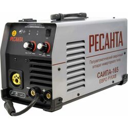 Aparat de sudat semiautomat Resanta САИПА-165 Евро Рукав (Black/Grey)