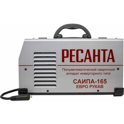 Aparat de sudat semiautomat Resanta САИПА-165 Евро Рукав (Black/Grey) Thumb