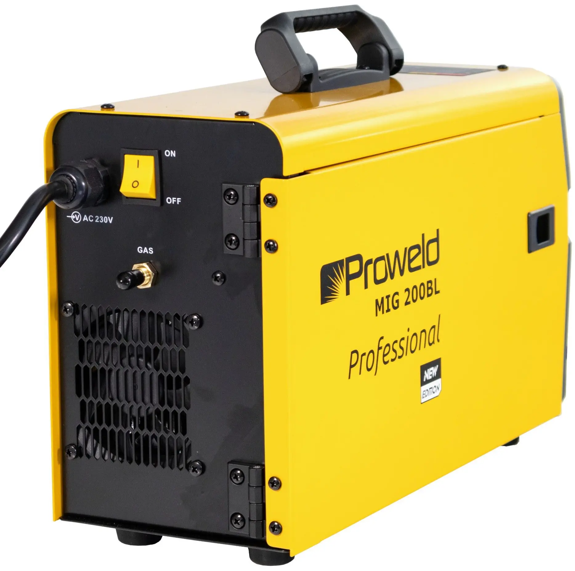 Сварочный аппарат ProWeld MIG 200BL LED Synergetic (Yellow/Black) - 3