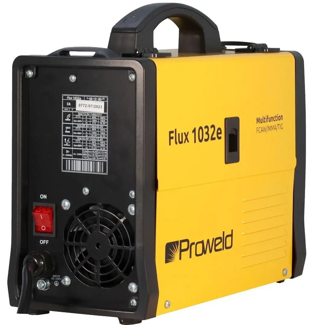 Aparat de sudat tip invertor Proweld Flux1032e (Yellow)