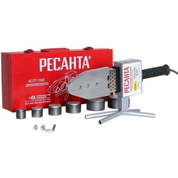 Aparat de sudat tevi din plastic Resanta АСПТ-1000 (Black/Grey) Thumb