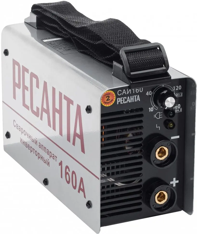 Aparat de sudat cu invertor Resanta САИ 160 (Black/Grey)