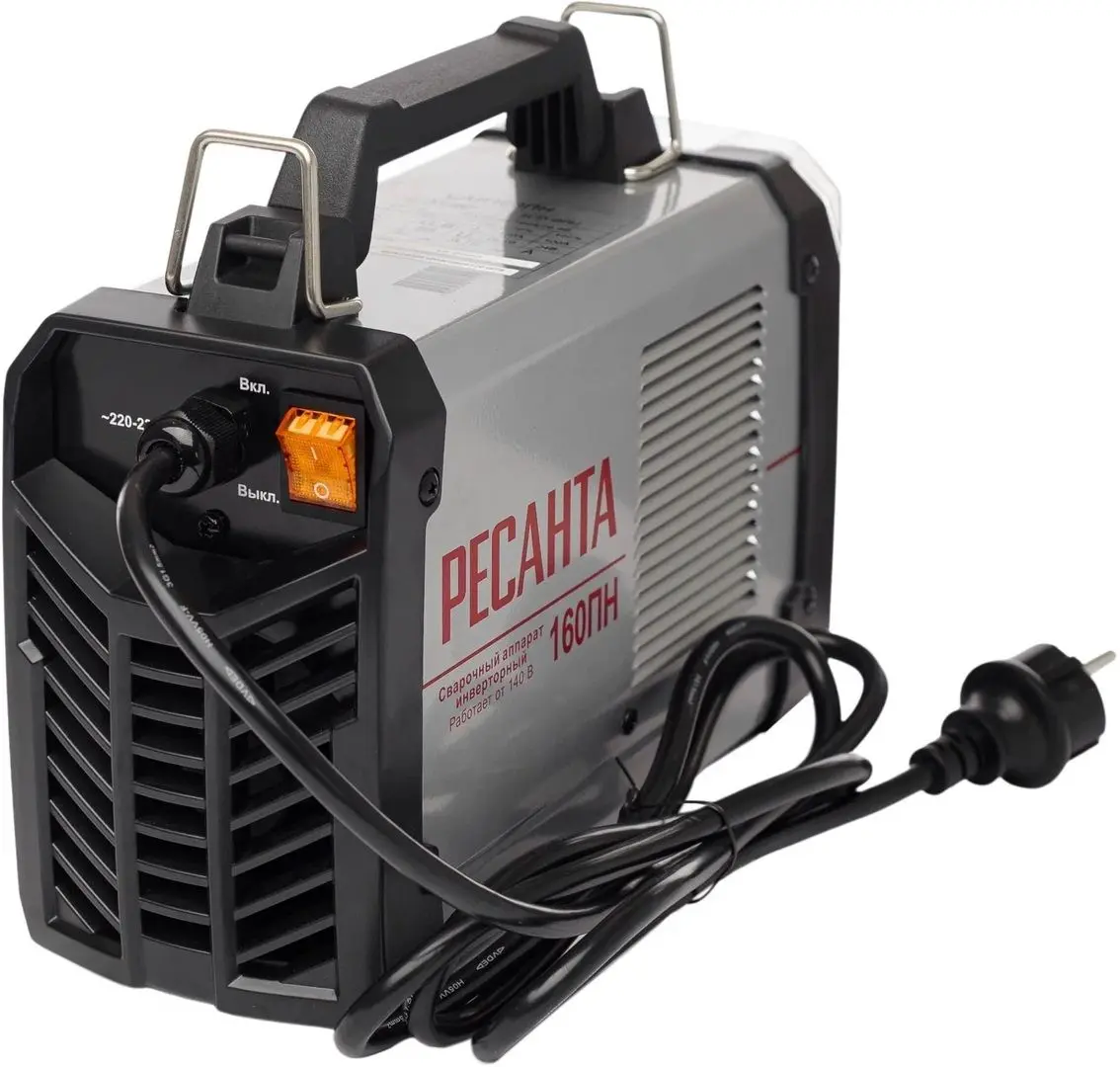 Aparat de sudat cu invertor Resanta САИ 160 ПН (Black/Grey)