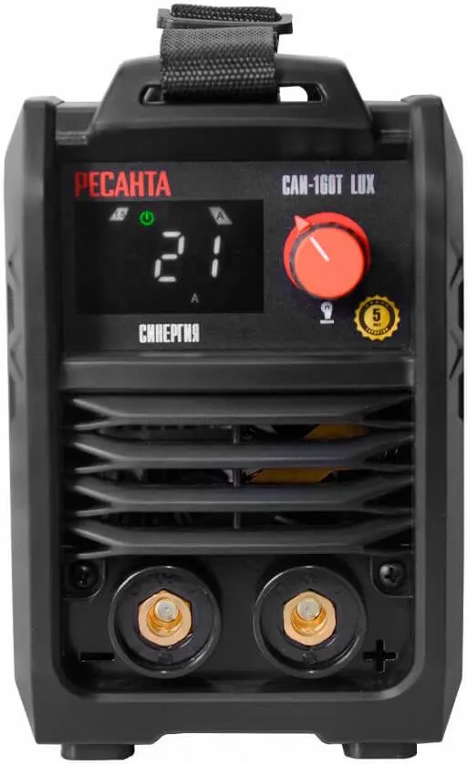 Aparat de sudat cu invertor Resanta САИ-160T Lux (Black/Grey)