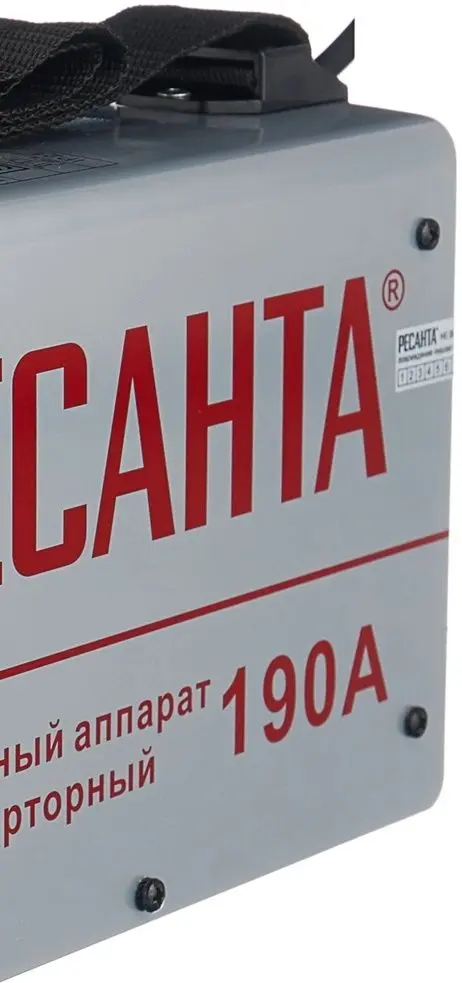 Инверторный сварочный аппарат Resanta САИ-190 (Black/Grey)