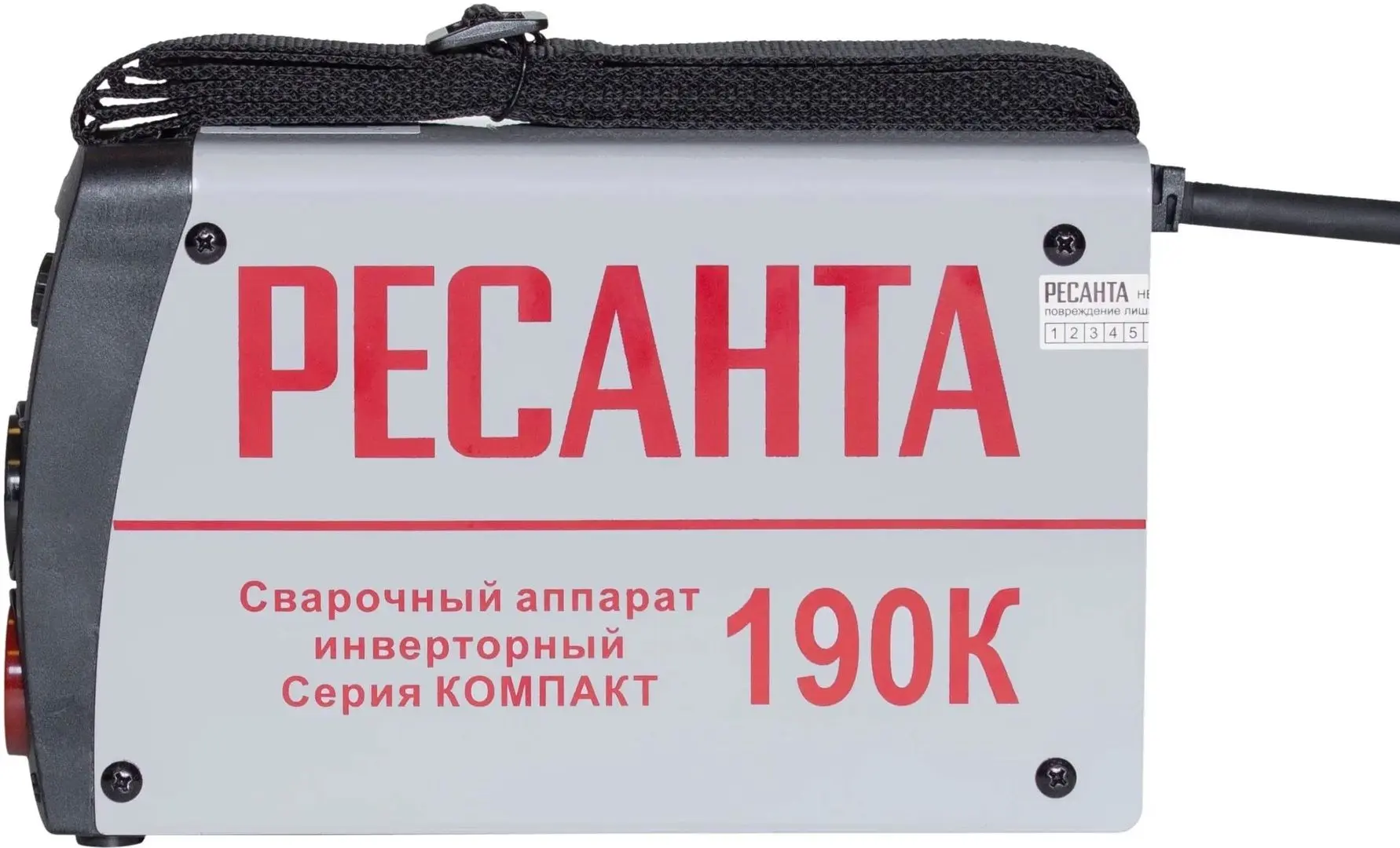 Инверторный сварочный аппарат Resanta САИ 190K (Black/Grey) - 5