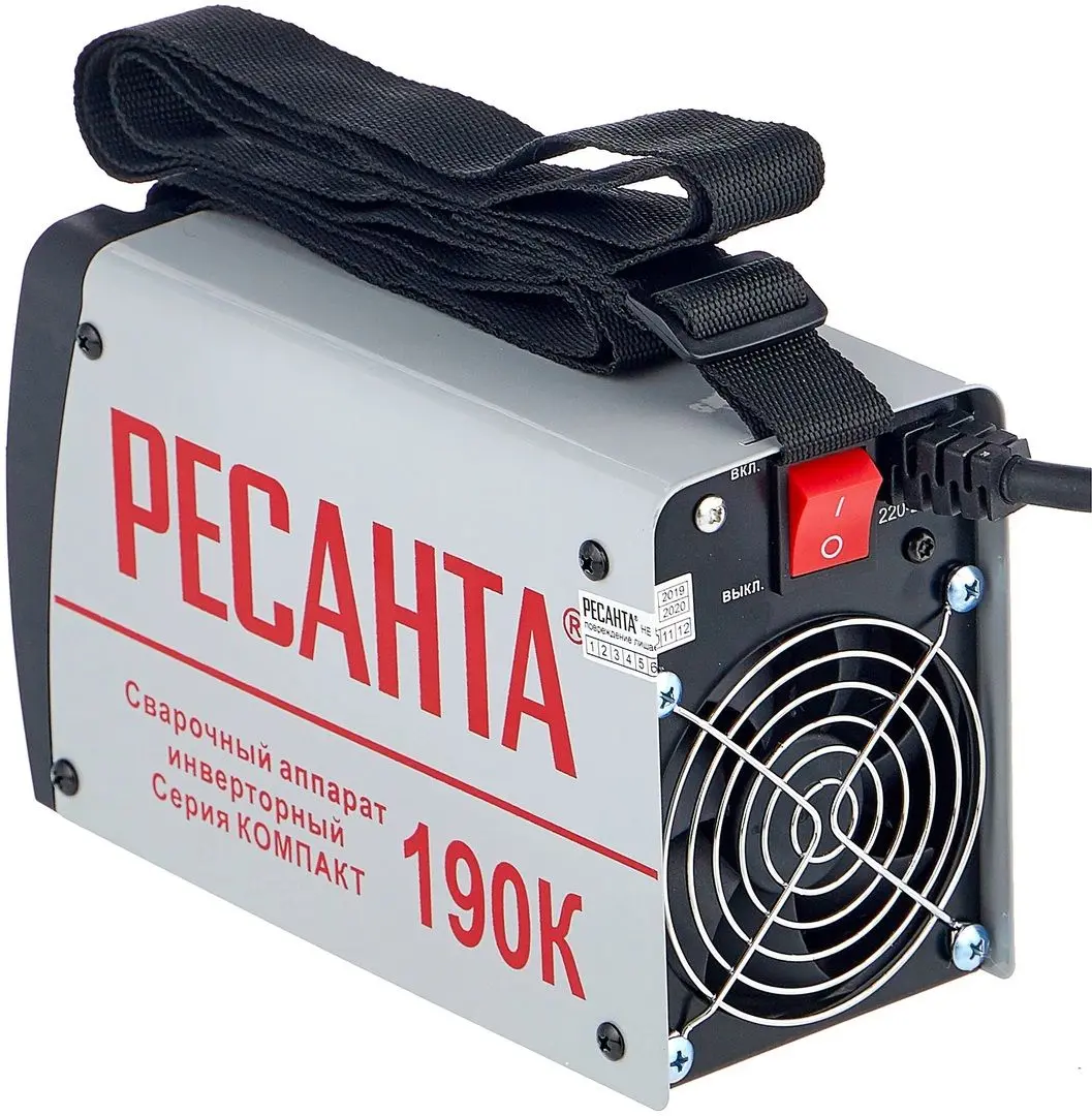 Инверторный сварочный аппарат Resanta САИ 190K (Black/Grey) - 8