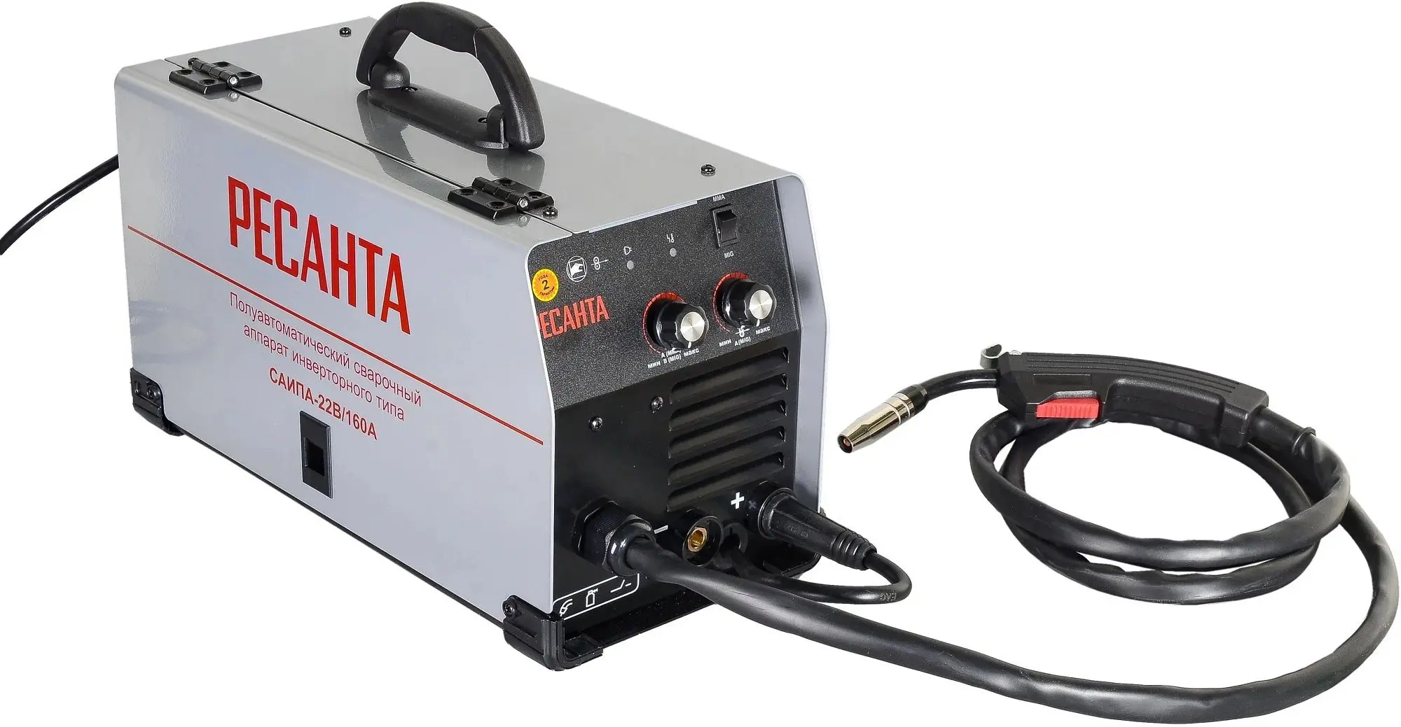 Сварочный полуавтомат Resanta САИПА-22B/160 (Black/Grey)