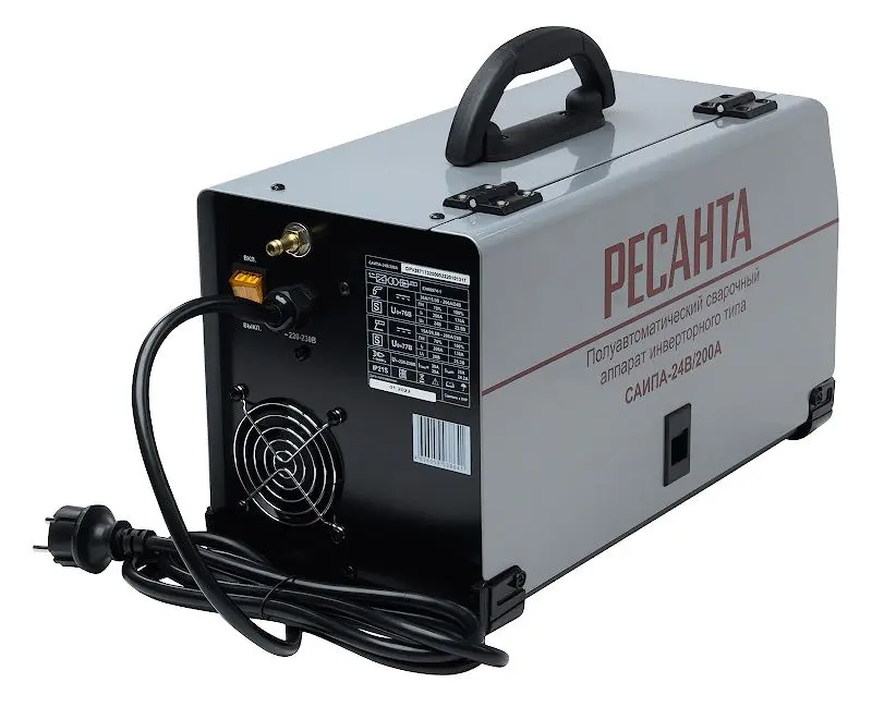 Aparat de sudat semiautomat Resanta САИПА-24В/200А R65110
