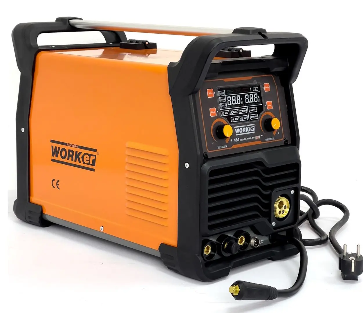 Сварочный аппарат TechnoWorker 4in1 MIG/TIG/MMA/CUT Full
