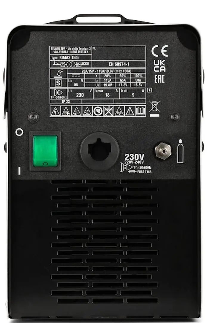 Инверторный сварочный аппарат Telwin Bimax 150i Synergetic