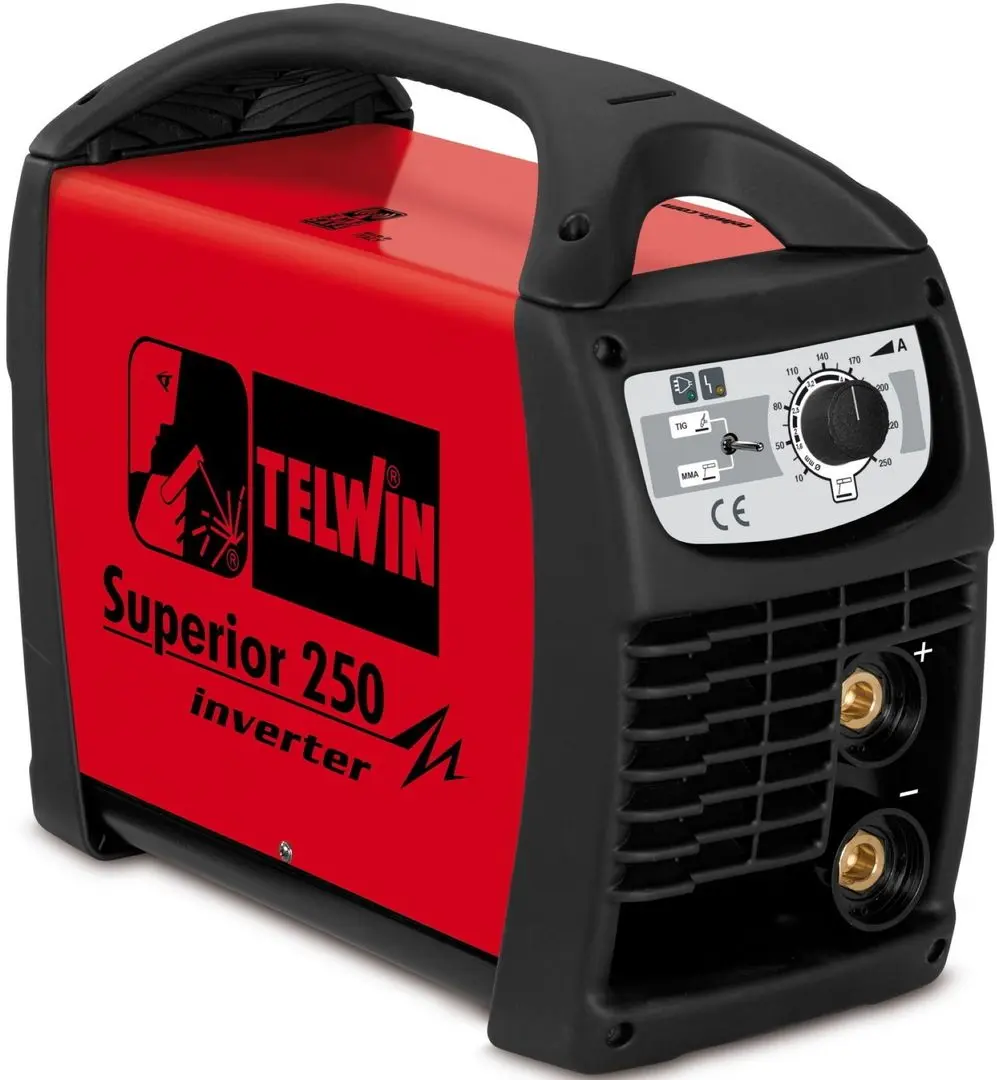 Инверторный сварочный аппарат Telwin Superior 250 (Red/Black)