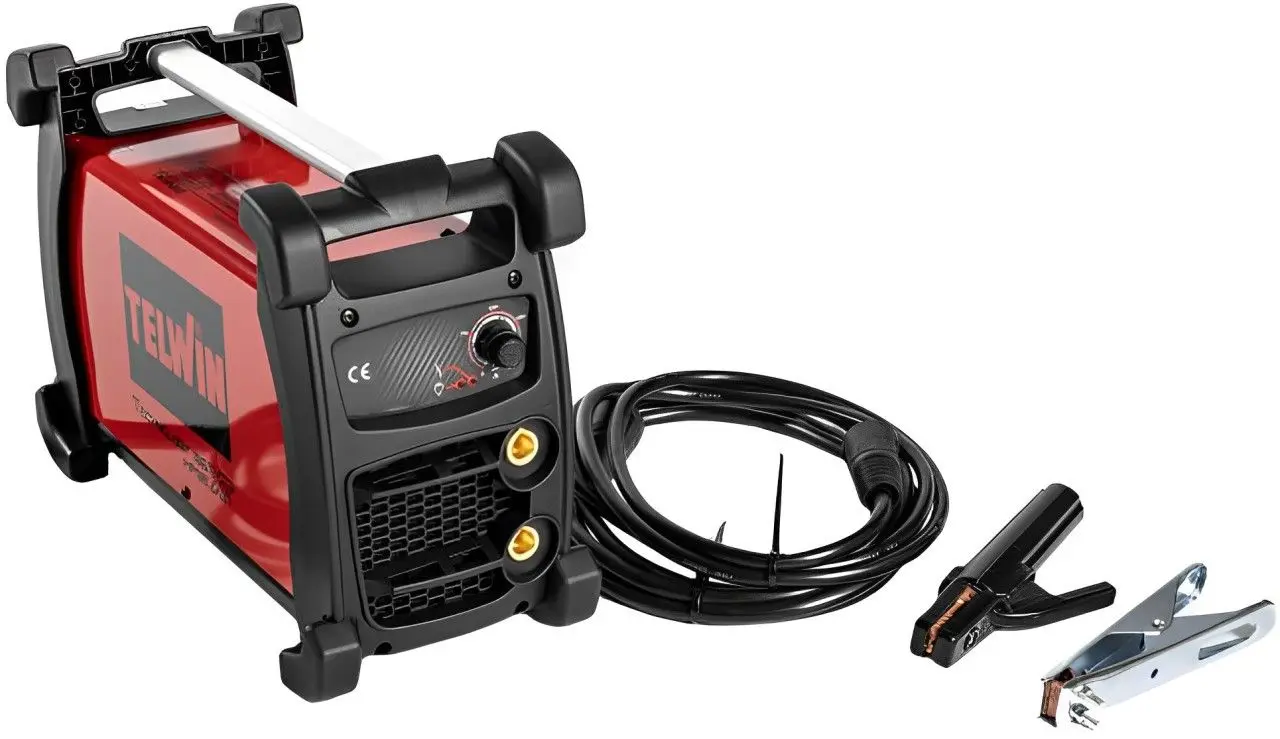 Aparat de sudat cu invertor Telwin Technology 186 XT (Black/Red)