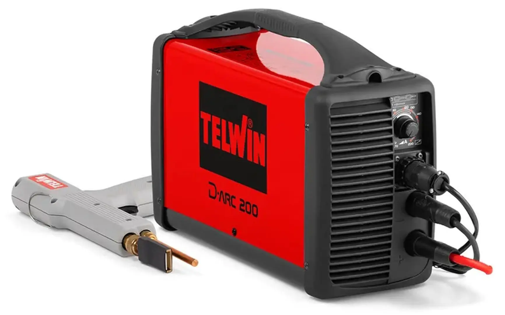 Aparat de sudat Telwin D-ARC 200 (Black/Red)