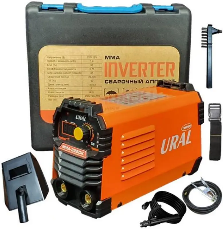 Инверторный сварочный аппарат Ural MMA 325DK